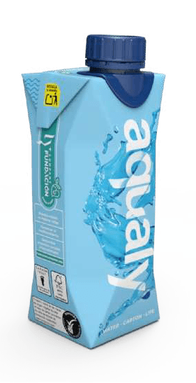 Aqualy water in carton - 330 ML